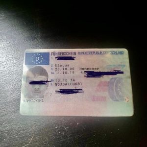 German drivers license online